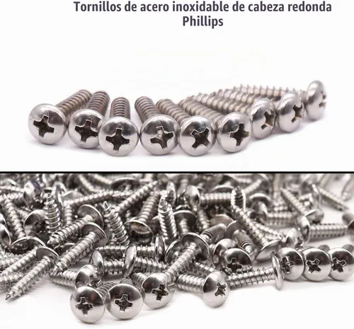 Vista 3 de mankk 50 clips de luz de cuerda de 1/2 pulgada, clips de montaje estilo P, abrazaderas de cable de plástico con cabeza plana de acero inoxidable