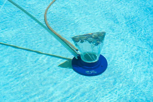 Vista 6 de Poolmaster 28300 Cabezal manual de aspiradora de hojas para piscina Big Sucker, azul