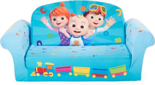 Vista 14 de Muebles Marshmallow para niños, sofá de espuma 2 en 1, Minnie Mouse, por Spin Master