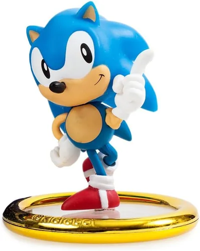 Vista 2 de Kidrobot Sonic The Hedgehog Sonic & Tails - Figura de vinilo de 3 pulgadas, paquete de 2