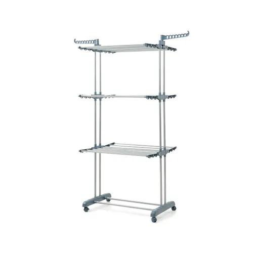 Vista 7 de Tendedero Plegable Vertical con Ruedas Dolver InnovaGoods 24 Barras