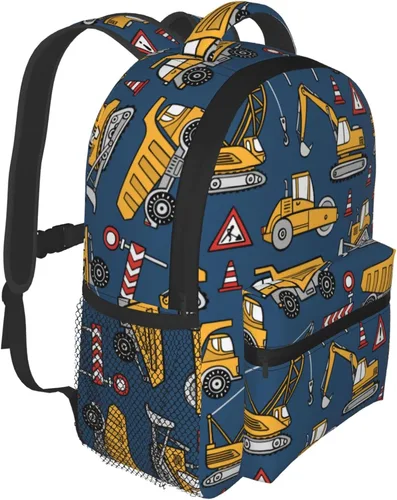 Vista 2 de YSBKN Mini mochila escolar de 12 pulgadas para niños y niñas, Multicolor7, Mochilas Daypack