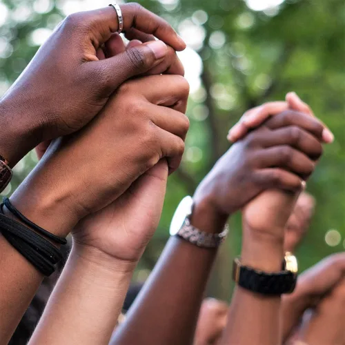 Vista 4 de Black Lives Matter BLM Pulseras de silicona (1, 2, 5 y 10 paquetes disponibles)