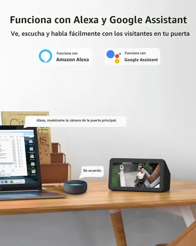 Vista 3 de Lepro Cámara de reflector, luz de seguridad activada por movimiento, grabación automática, video de 1080P, conversación bidireccional, brillo
