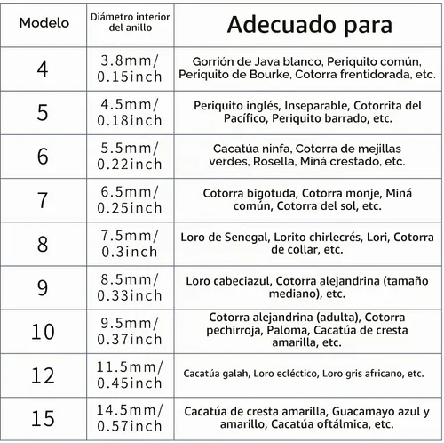 Vista 2 de Cadena de pie de pájaro cuerda de entrenamiento de acero inoxidable para exteriores, loro al aire libre, accesorios para anillo de pie de tobillo