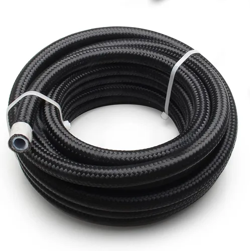 Vista 10 de Manguera de línea de combustible 1/4 4AN 20FT PTFE trenzado Fit E85 etanol