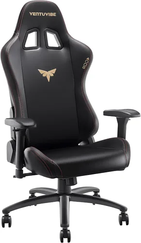 Vista 11 de Silla para juegos con reposabrazos ajustables 4D, reclinable de 170° y capacidad de 320 libras, silla ergonómica de computadora de respaldo alto