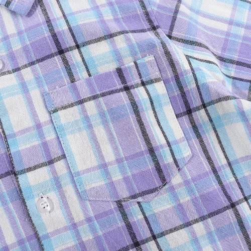 Vista 6 de Noomelfish Camisa de manga larga con botones para niñas (5-12 años)