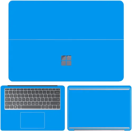 Vista 9 de SopiGuard Adhesivo para Microsoft Surface Laptop Studio 2021, envoltura de vinilo de borde a borde, incluye parte superior, teclado, paneles