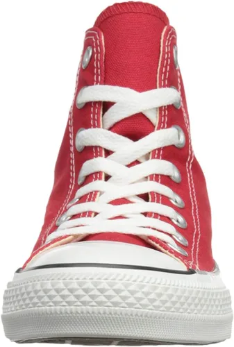 Vista 5 de Converse Chuck Taylor All Star High Top, 8.5 Hombres 10.5 Mujeres, Rojo, Rojo