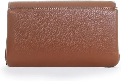 Vista 9 de Tory Burch Miller - Bolso bandolera de cuero para mujer, color marrón, talla S, Ocre claro