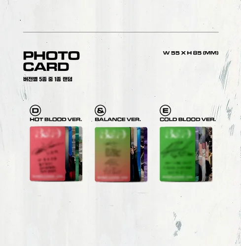 Vista 8 de Super Junior D&E - Bad Blood (4º mini álbum)+juego de tarjetas de fotos extra
