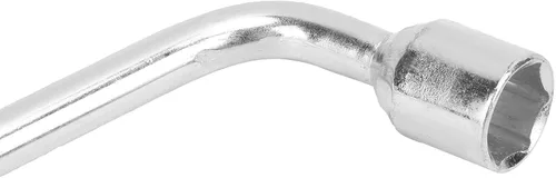 Vista 8 de Llave de llanta tipo L, llave de enchufe de 0.827 in para extracción de neumáticos de automóvil, camión, herramienta de barra de palanca extendida