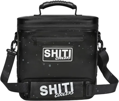 Vista 15 de SHITI Hieleras Enfriador para Camping, Viajes, Playa, Lonchera Suave para Alimentos, Bebidas y Hielo, Portátil, Impermeable, Bolsa Aislada de 24 El