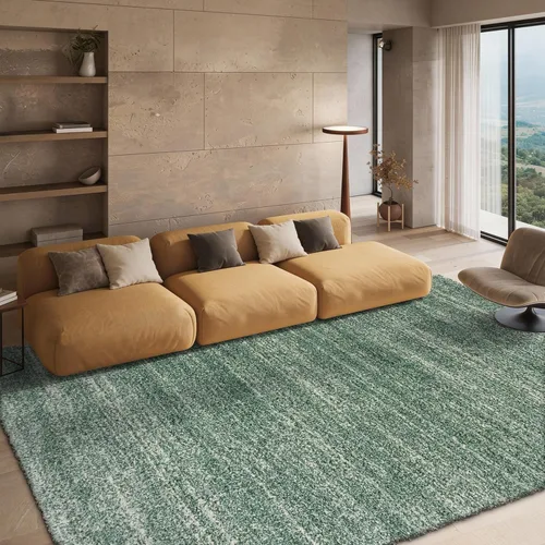 Vista 48 de SAFAVIEH Hudson Shag Collection - Alfombra decorativa de 2 x 3 pies, color marfil y azul marino, no desprende pelusa y de fácil cuidado, 2 pulgadas