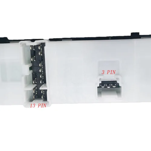 Vista 6 de Interruptor maestro de elevalunas eléctrico para Nissan QASHQA Navara D40 Pathfinder R51 NV400 NP300 Note 25401-4EA1A, 25401-BR00B