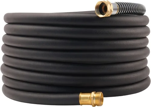 Vista 37 de Wiseflow Leader Hose Manguera de agua resistente de 3 x 5/8 pulgadas con accesorios de latón macho a hembra, extensor de manguera corta para carrete