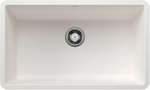 Vista 11 de BLANCO 442534 Precis - Fregadero de cocina de cuenco único, antracita de 30