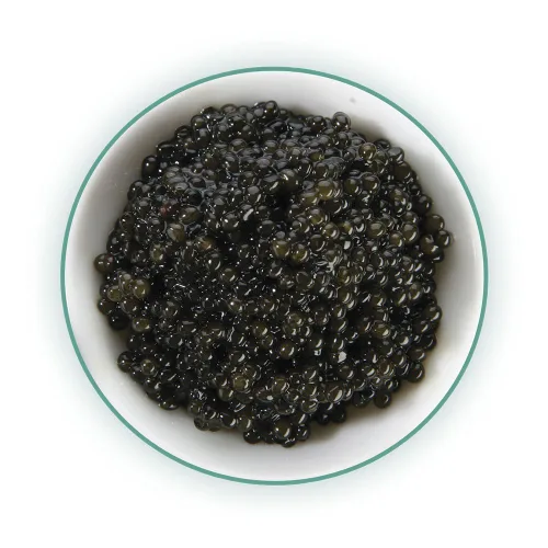 Vista 5 de Bemka American Sturgeon Hackleback Wild Caviar, lata de 7 onzas
