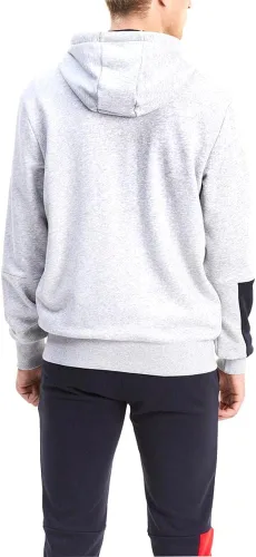 Vista 2 de Red Bull Racing Logo Sudadera Con Capucha Chaqueta Hombre Gris, Gris