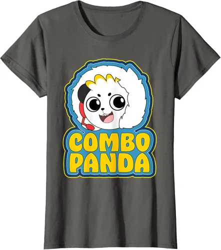 Vista 8 de Ryan's World Arctic Adventures Combo Panda Camiseta, Azul / Patchwork, S Azul Marino