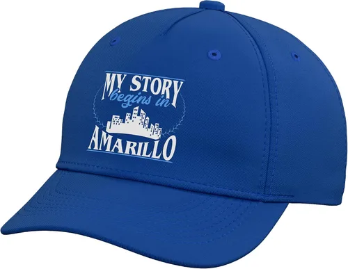 Vista 9 de Born in Amarillo Adjustable Baseball Hat
