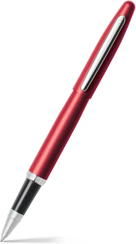 Vista 16 de Sheaffer VFM - Pluma estilográfica con acabado mate negro, detalles cromados, con punta mediana