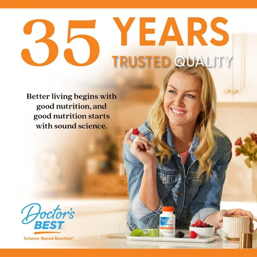 Vista 8 de Doctors Best COQ10 de Alta Absorción, Apoyo Cardíaco y Energético, Verificado por USP, CoQ10 Fermentado Naturalmente, Sin OGM, Sin Gluten, Sin Soja