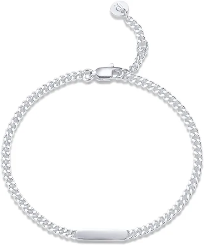 Vista 8 de PAVOI Pulsera de cadena ligera chapada en oro de 14 quilates Pulseras de eslabón de bordillo y cadena de cable para mujer