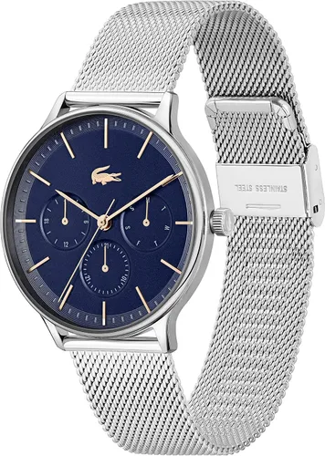 Vista 2 de Lacoste Reloj Club de cuarzo para hombre plateado