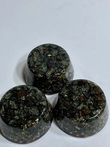 Vista 6 de Chalcopyrite Peacock Ore Single Crystal Small Tower Buster Orgone Generator Energy Accumulator PERFECT GIFTING TOOL!!!! Orgonite Many Beautiful