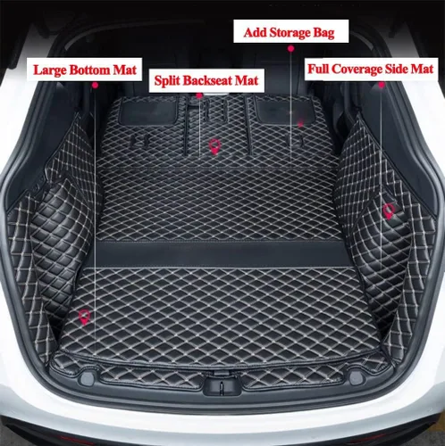 Vista 2 de Alfombrillas de piso personalizadas para Jeep para BMW para Ford para Buick para Acura para Infiniti para Nissan para Kia vehículos automotrices