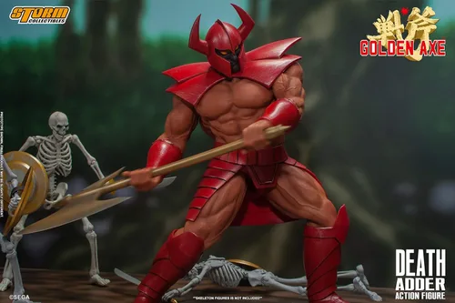 Vista 12 de Storm Collectibles - Hacha dorada - Muerte Adder, figura de acción 1/10