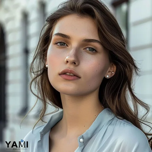 Vista 15 de YAMI Black/Grey/White Pearl Earrings, Real Cultured Pearl, 925 Sterling Silver Stud Earrings Plated with 18K Gold, Classic & Elegant Jewelry Gifts