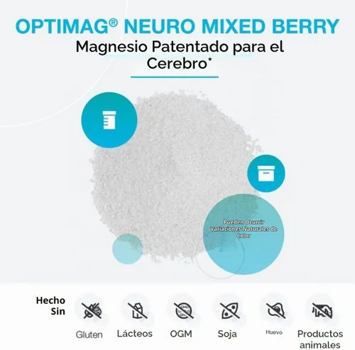 Vista 6 de XYMOGEN OptiMag Neuro, sabor a bayas mixtas, 2.64 onzas
