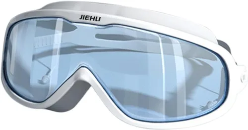 Vista 9 de Gafas de natación para adultos, antivaho sin fugas, gafas de natación de visión amplia, gafas de piscina de visión clara para jóvenes, hombres