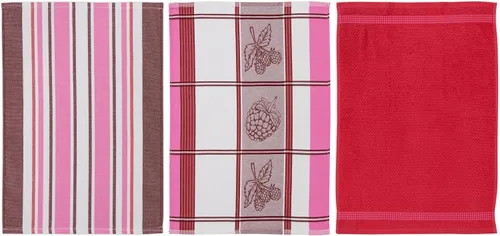 Vista 3 de MyPillow Paquete de 6 paños de cocina con bayas