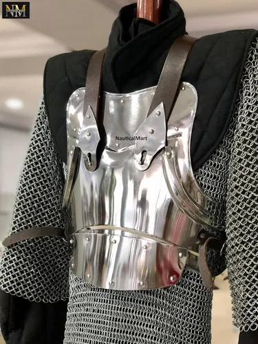 Vista 4 de MERC Light Armour Peto Medieval LARP Peto Armadura Coraza