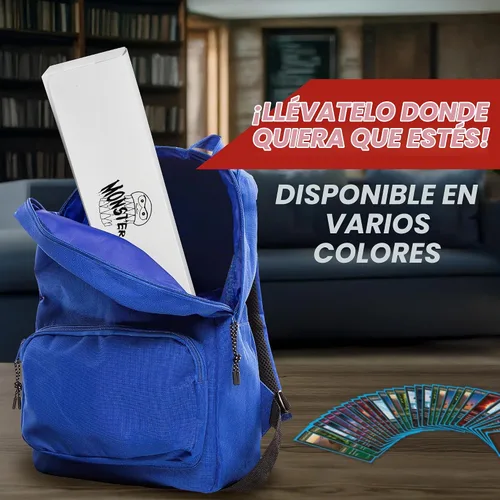 Vista 7 de The Hydra - Caja de 5 compartimentos remachados con cierre magnético – Funda para tarjeta de comercio con capacidad para cinco cubiertas – se adapta