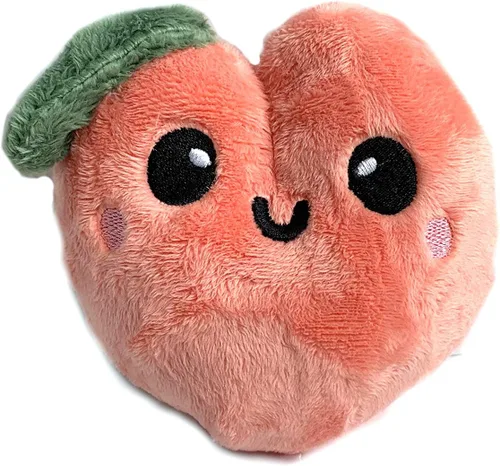 Vista 3 de Peluche de melocotón lindo Kawaii para niños y adultos