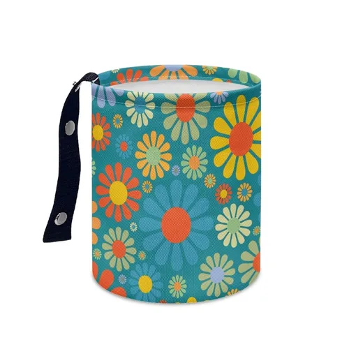 Vista 35 de Papelera portátil con bandera de Estados Unidos, reutilizable, impermeable, multiusos, organizador de coche, artículos esenciales para viajes por