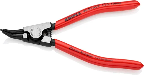 Vista 2 de KNIPEX Alicates externos de anillo de presión en ángulo de 45 puntas forjadas
