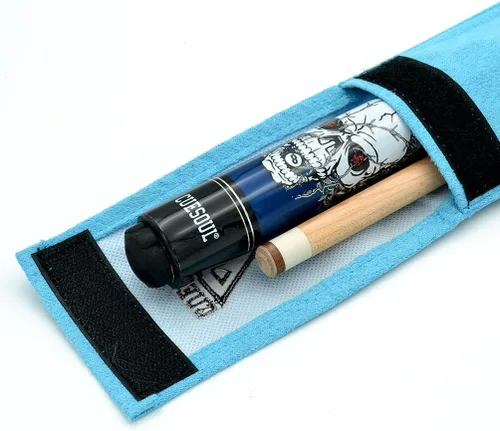Vista 7 de CUESOUL Juego de taco de billar de arce de 58 pulgadas 19/20/21 oz 1/2 - Serie Rockin
