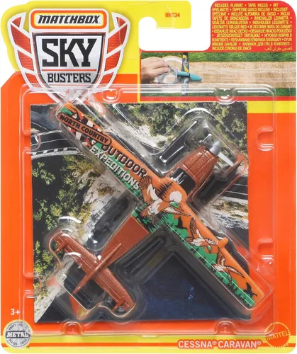 Vista 3 de Matchbox Sky Busters Twin Engine Blaze Buster 70 Años