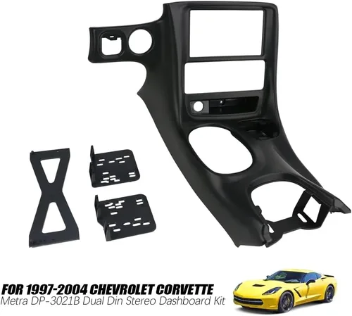 Vista 2 de PACEWALKER DP-3021B Kit de tablero estéreo doble DIN para Chevrolet Corvette C5 1997-2004 Número de pieza 10407815