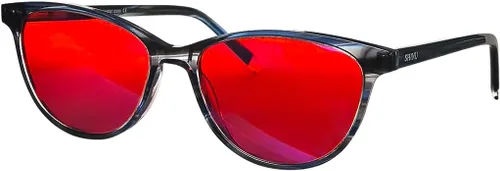 Vista 8 de SHINU Gafas de mujer con bloqueo de luz azul Gafas de computadora Protección de pantalla para computadora Visión ocular RGE039