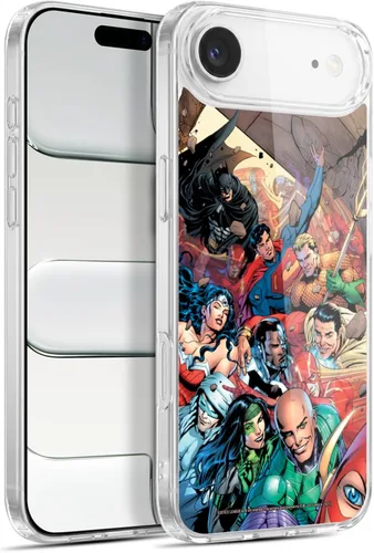 Vista 41 de Head Case Designs Funda de gel con licencia oficial de la Liga de la Justicia DC Comics #10 Darkseid War Comic Book Cover