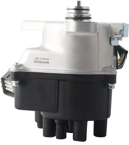 Vista 4 de MOSTPLUS Distribuidor de encendido con tapa y rotor Compatible con Honda CRV CR-V 2.0L DOHC 30100-P6T-T01 TD-74U 1999 2000 2001