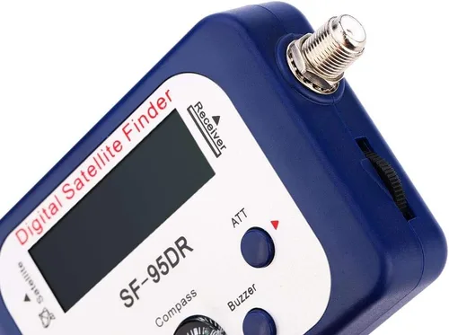 Vista 6 de Zopsc Mini medidor de satélite digital buscador de satélite LCD buscador de fuerza plato Sat Directv LCD Signal Strength Finder for Dish
