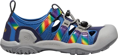 Vista 6 de KEEN Knotch Creek Casual Cómodo para Niños Tinte anudado cobalto brillante/arco iris
